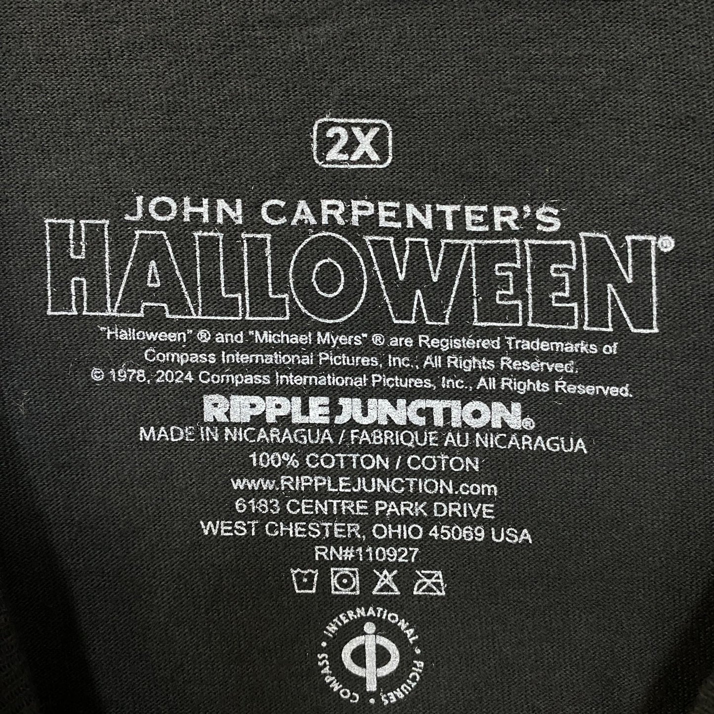 John Carpenter's Halloween Michael Myers Racing 78 T-Shirt 2XL