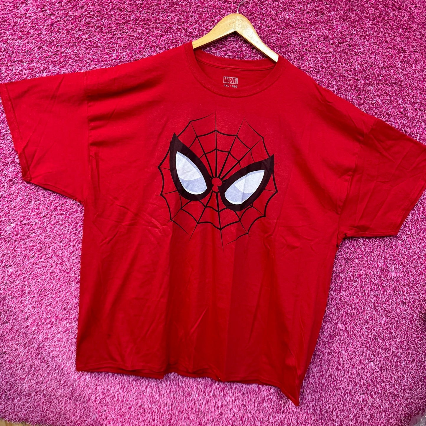 Spiderman mask T-shirt size 3xl.