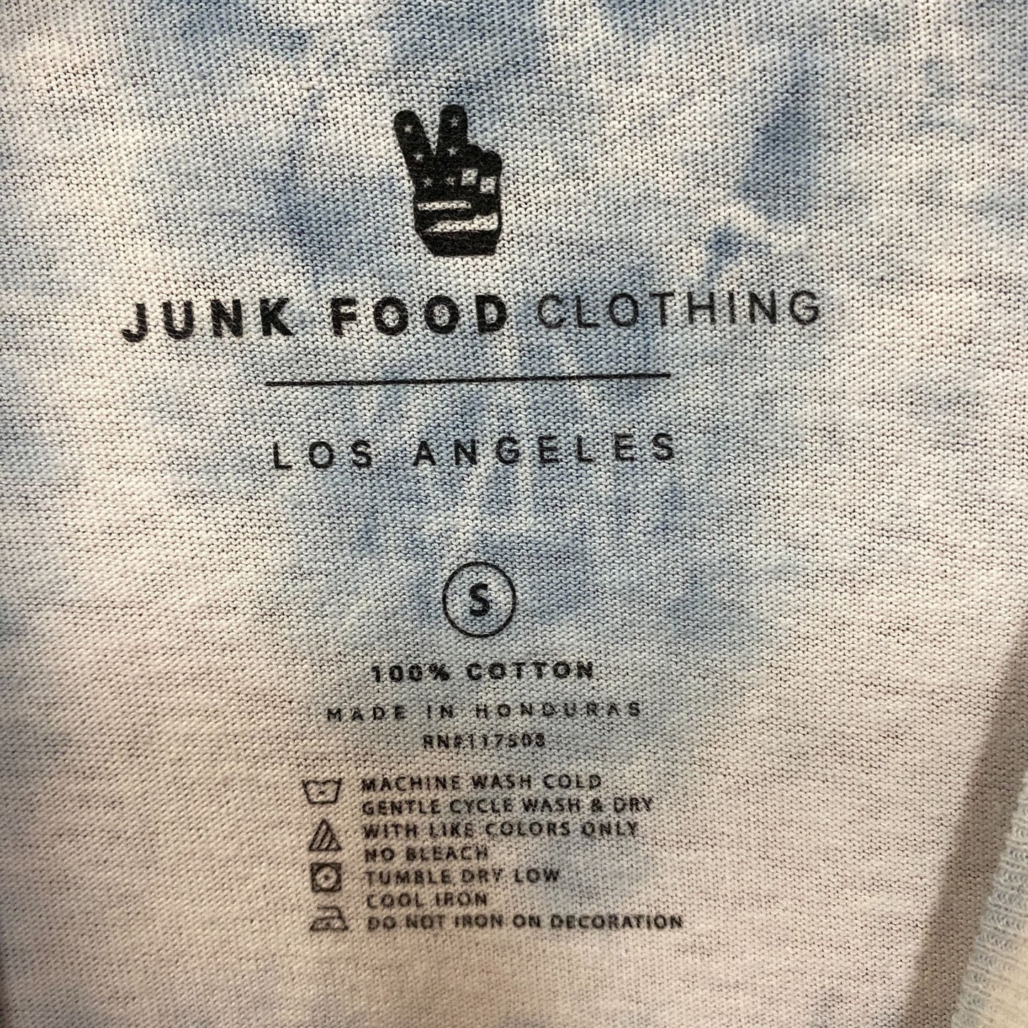 LA Clippers NBA Court Side Team Gameday Promo Tie Dye Small