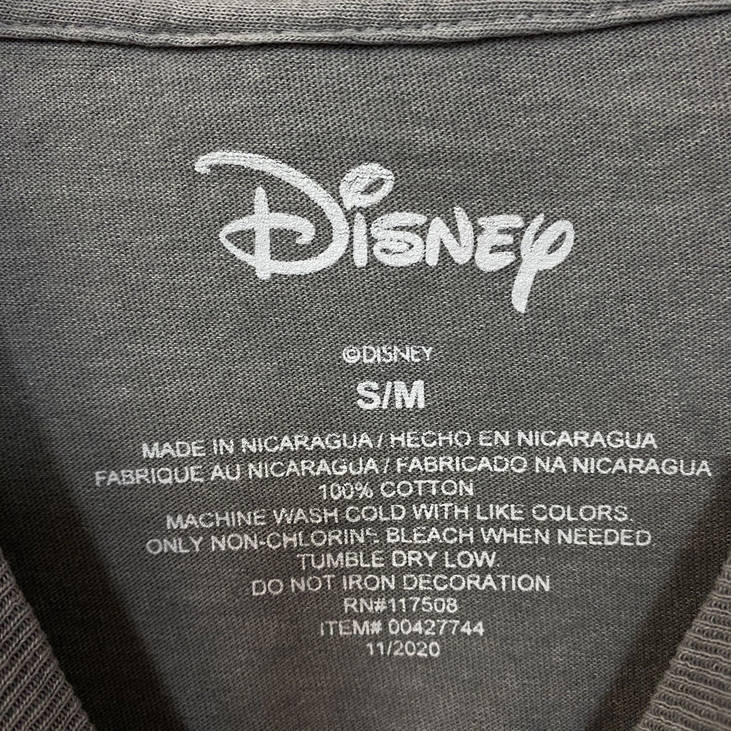 Disney Bambi Cropped Long-Sleeve Graphic Tee Small
