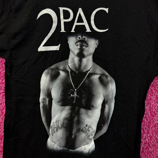 2Pac Shakur 2Pacalypse Now Album Thug Life Poster Rap Tee M