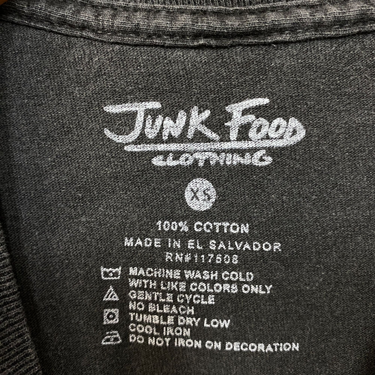 Junk Food Clothing Tom Petty Eagle and The Heartbreakers Rock Band T-Shirt XS