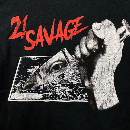 21 Savage I Am > I Was Hip-Hop T-Shirt Small
