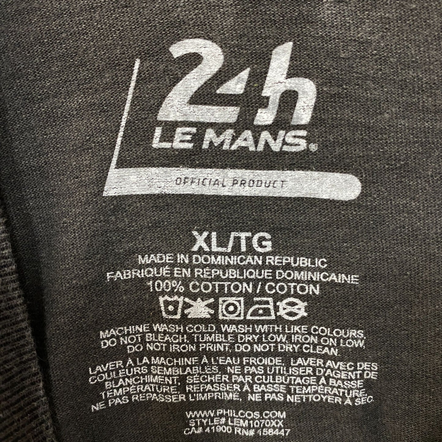 24h Le Mans 24 Heures Du Mans T-Shirt XL