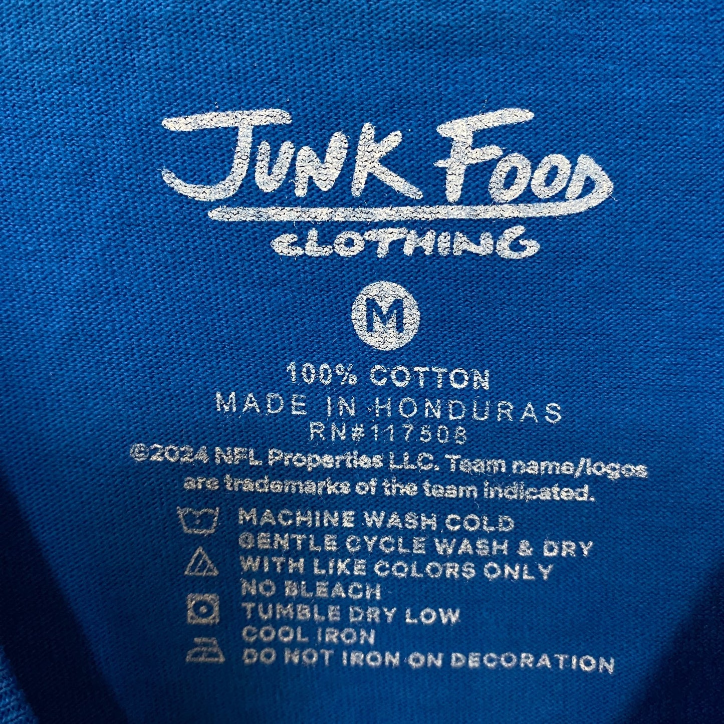 Detroit Lions Monochrome Running Back Tshirt size Medium