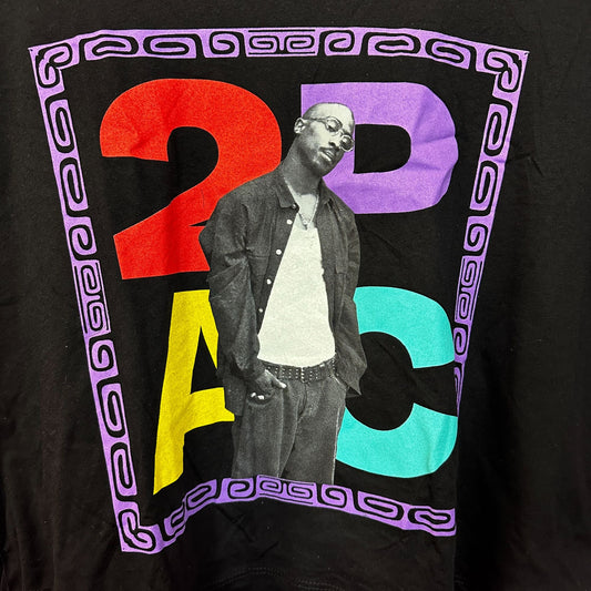 2Pac Shakur Rap Hip Hop Crop Top Size 2x