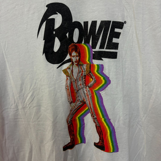 David Bowie Starman Rainbow Tshirt size large