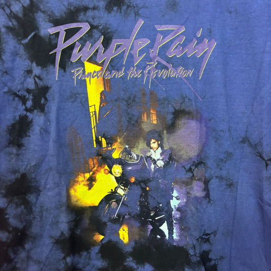 Prince the Revolution Purple Rain Album Funk Rock Tie Dye M