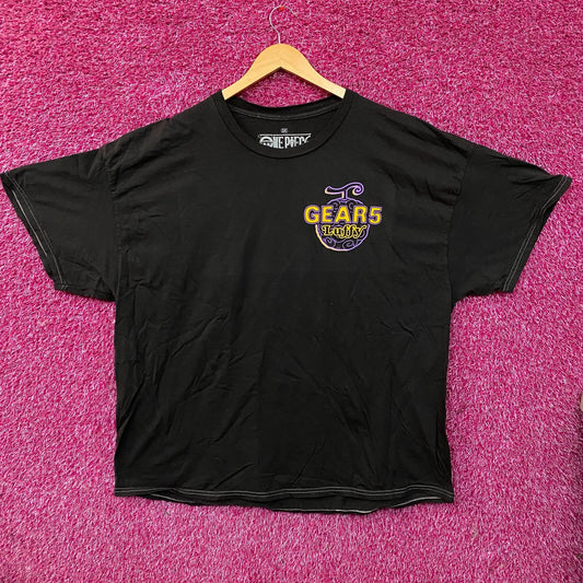 Monkey D Luffy Gear 5 Gomu Gomu No Mi One Piece Anime Tee 2XL