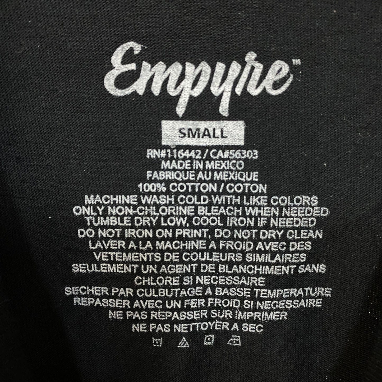 Empyre Above Below Wild Orchid Flowers T-Shirt Small