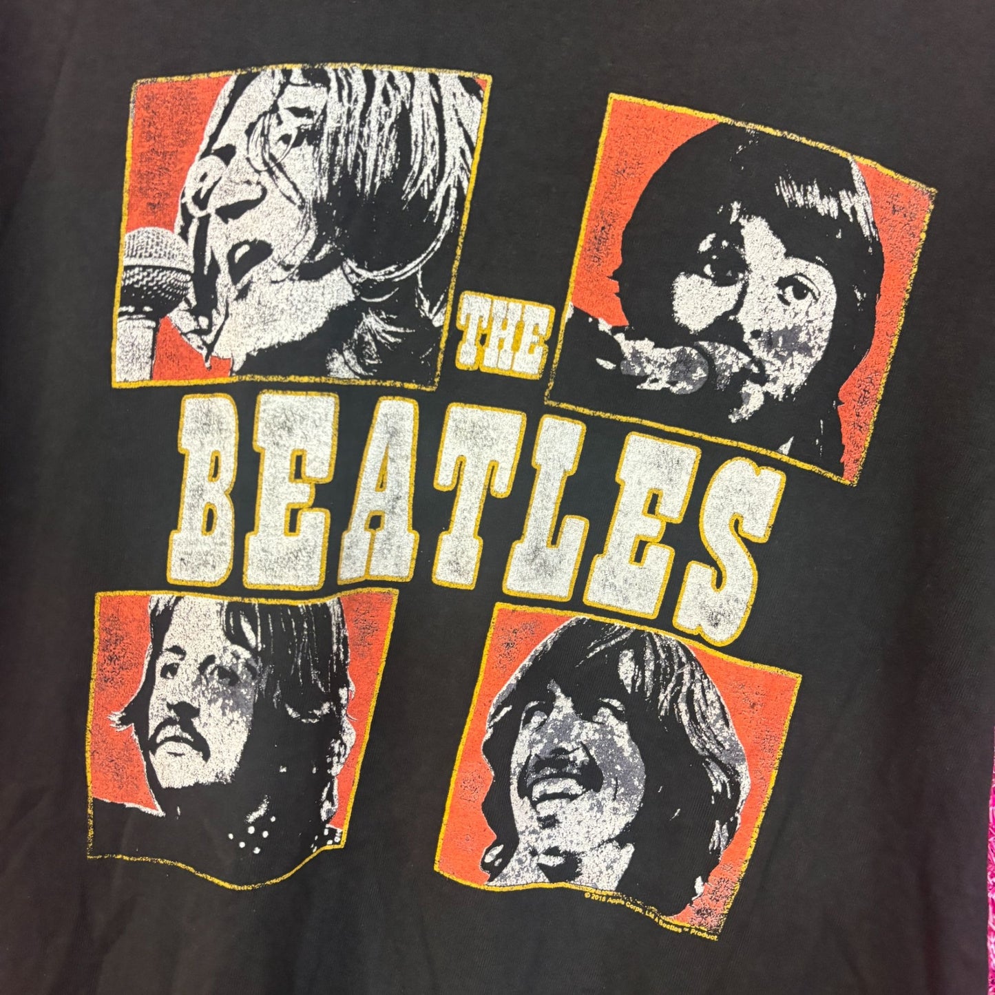 The Beatles Let It Be Vintage Style Tshirt size large