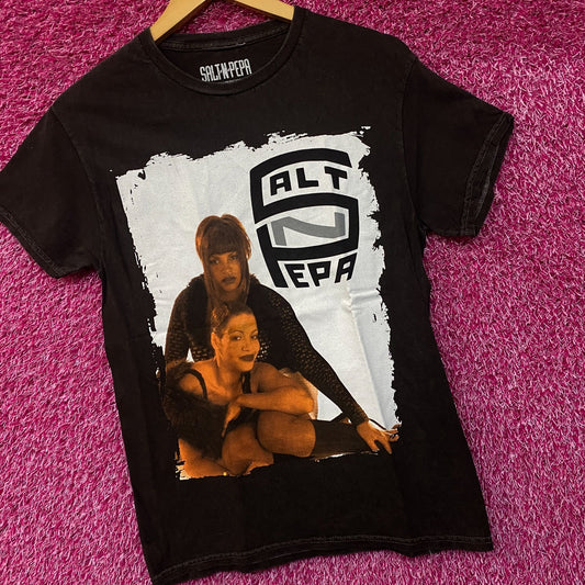 Salt N Pepa Mineral Wash Rap Tshirt size Small