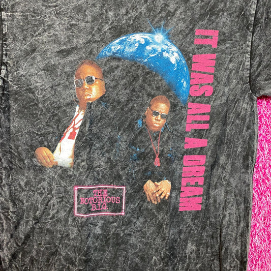 The Notorious BIG It Was All a Dream Rap Tee S