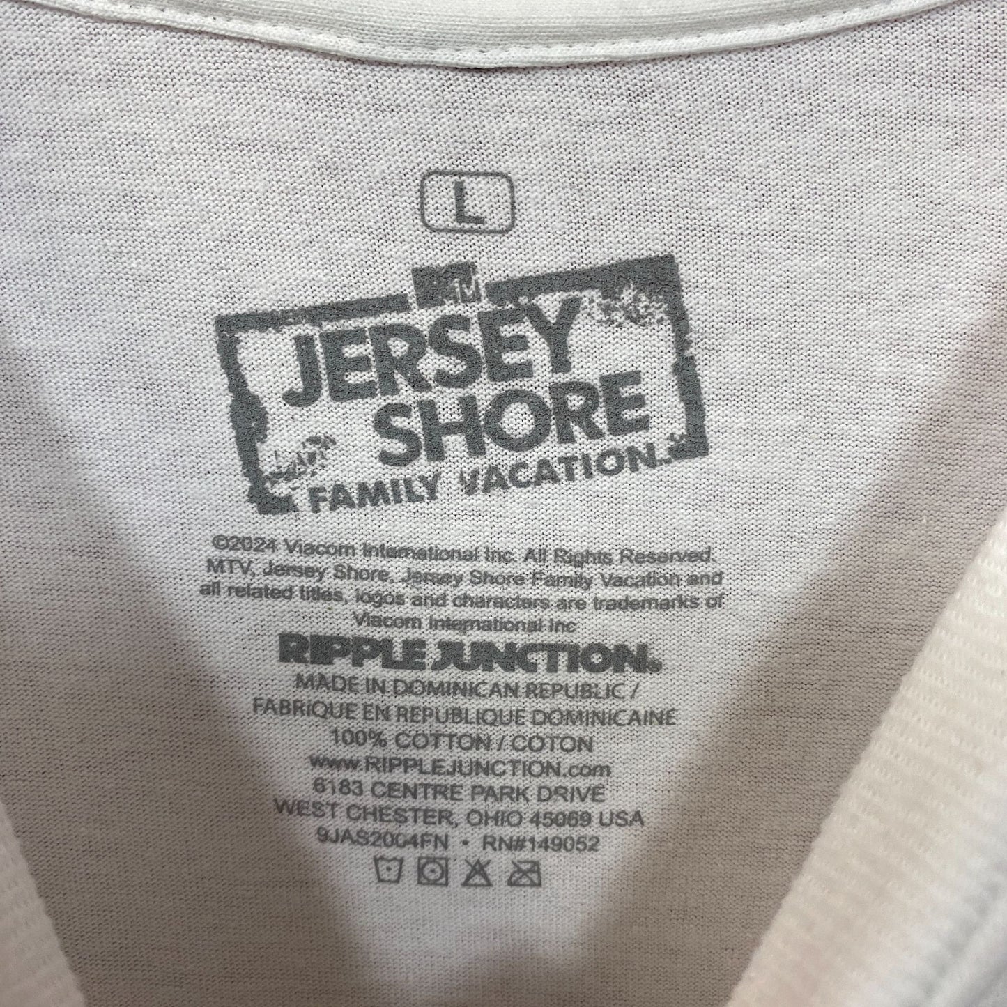 Jersey Shore Viva LA Jersey Mtv Reality TV Series T-Shirt L