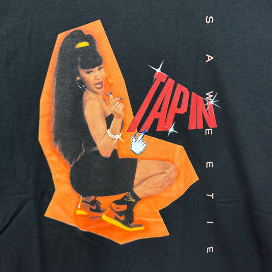 Saweetie Tap In Pretty B Music Hot Girl Summer Rap Tee M