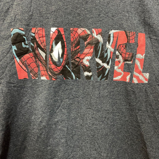 Marvel Logo Spider-Man T-Shirt XL