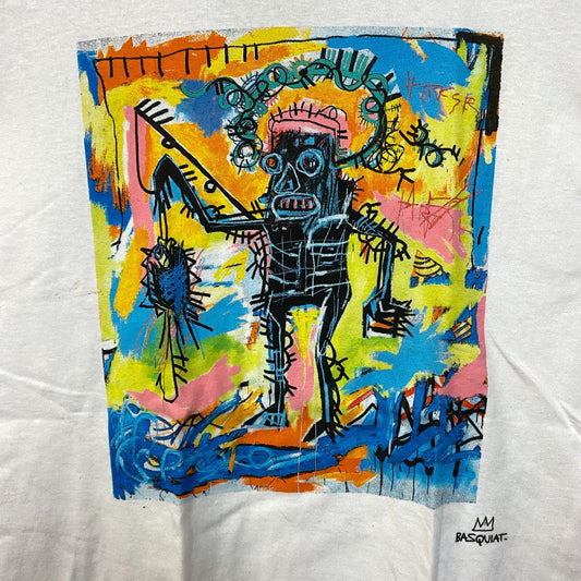 Jean- Michel Basquait Untitled (Fishing) Tshirt size medium
