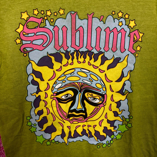 Sublime 40oz to Freedom Celestial Poster Ska Rock Tee M
