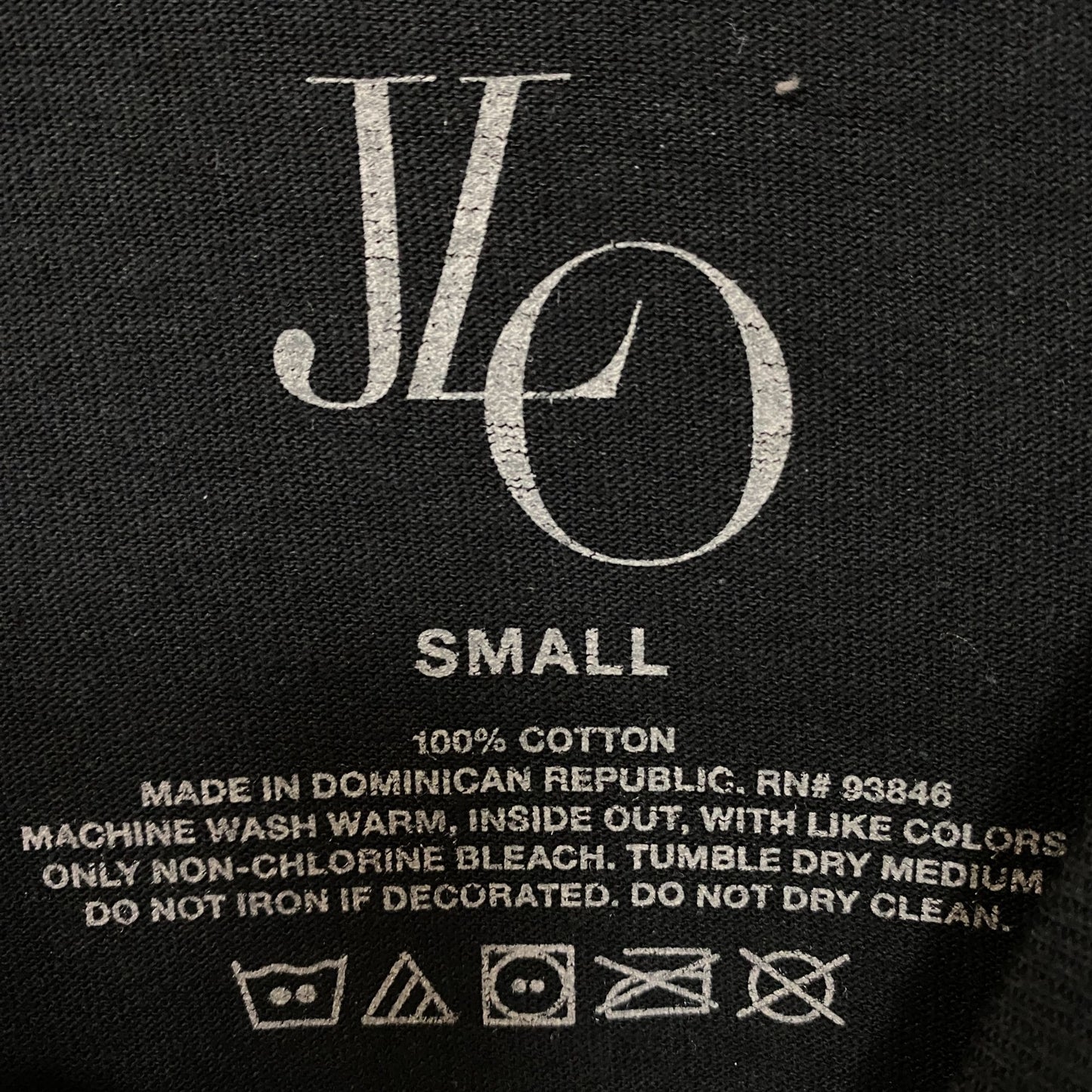 JLO Jennifer Lopez Dance Poster T-Shirt Size Small