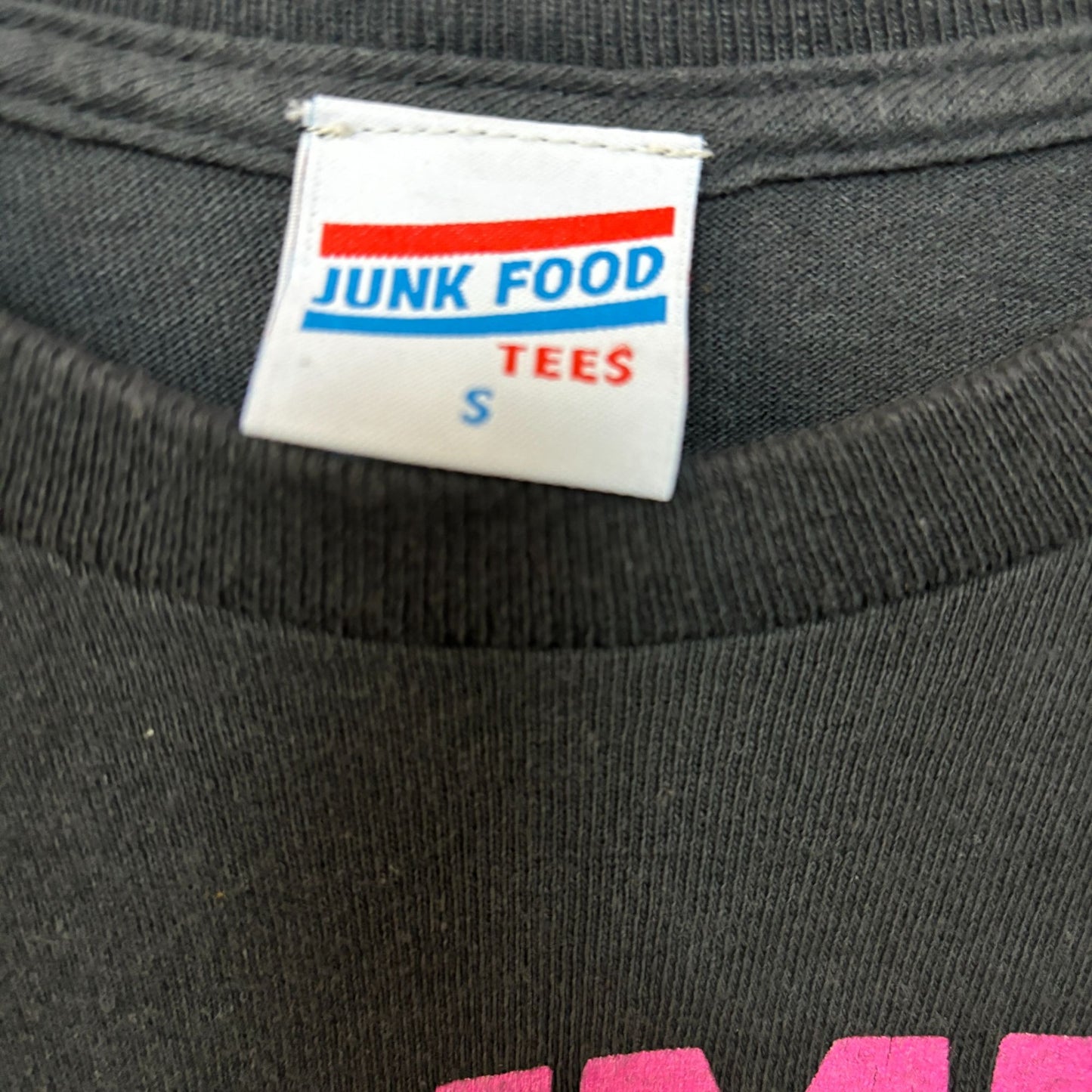 Aerosmith Pump Love in an Elevator Glam Metal Long Sleeve Crop Top S