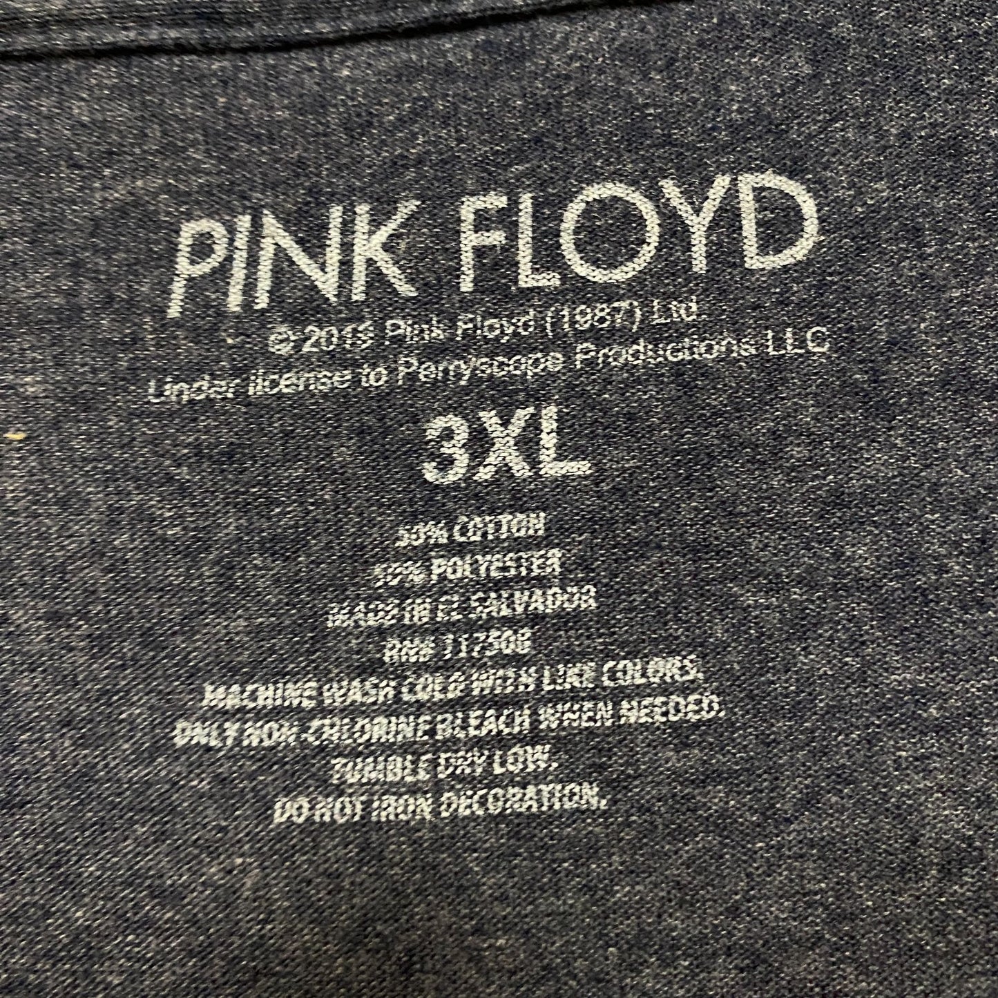 Pink Floyd the Dark Side of the Moon Psychedelic Rock Tee 3X