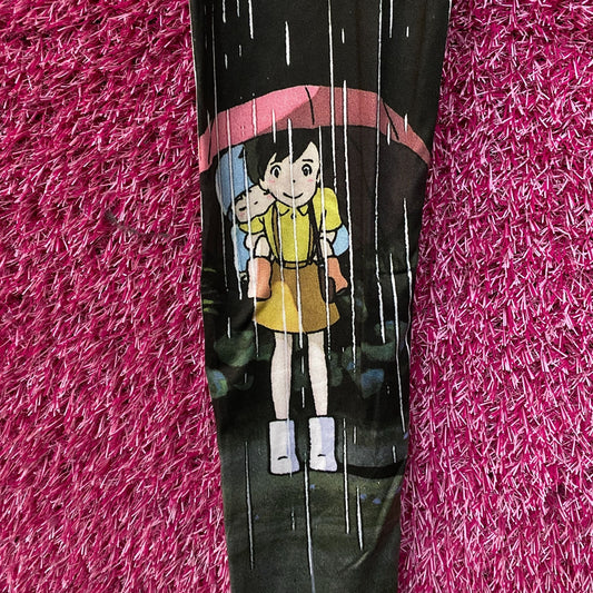 Studio Ghibli My Neighbor Totoro Rain Leggings XS