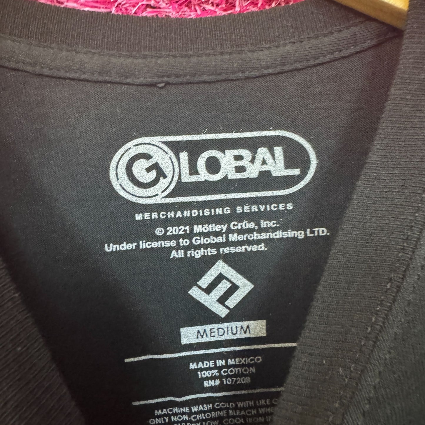 Motley Crue The Dirt Biopic Movie Promo Heavy Metal Tee M