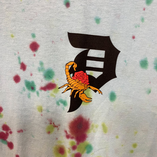 Primitive Dirty P Scorpion Tie Dye T-Shirt Small