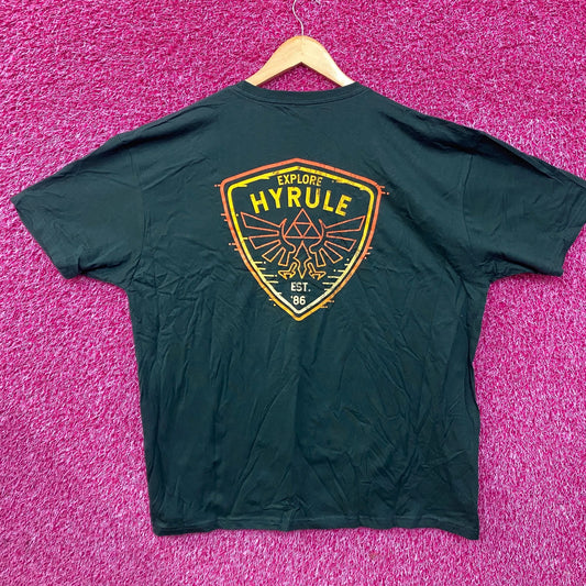 The Legend Of Zelda Hyrule Shield graphic Design T-Shirt 2XL