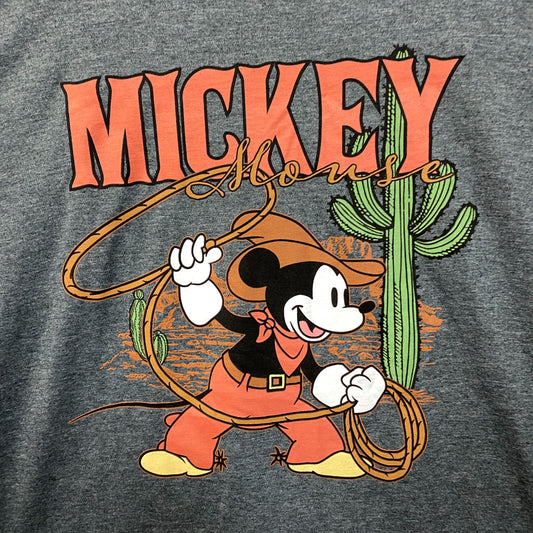 Disney Mickey Mouse Cowboy Wild West T-Shirt XL