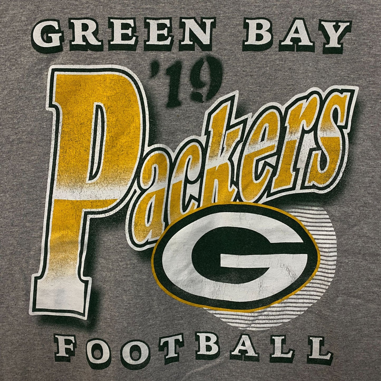 Junk Food Clothing Green Bay Packers Bootleg Flea Market Tee Large