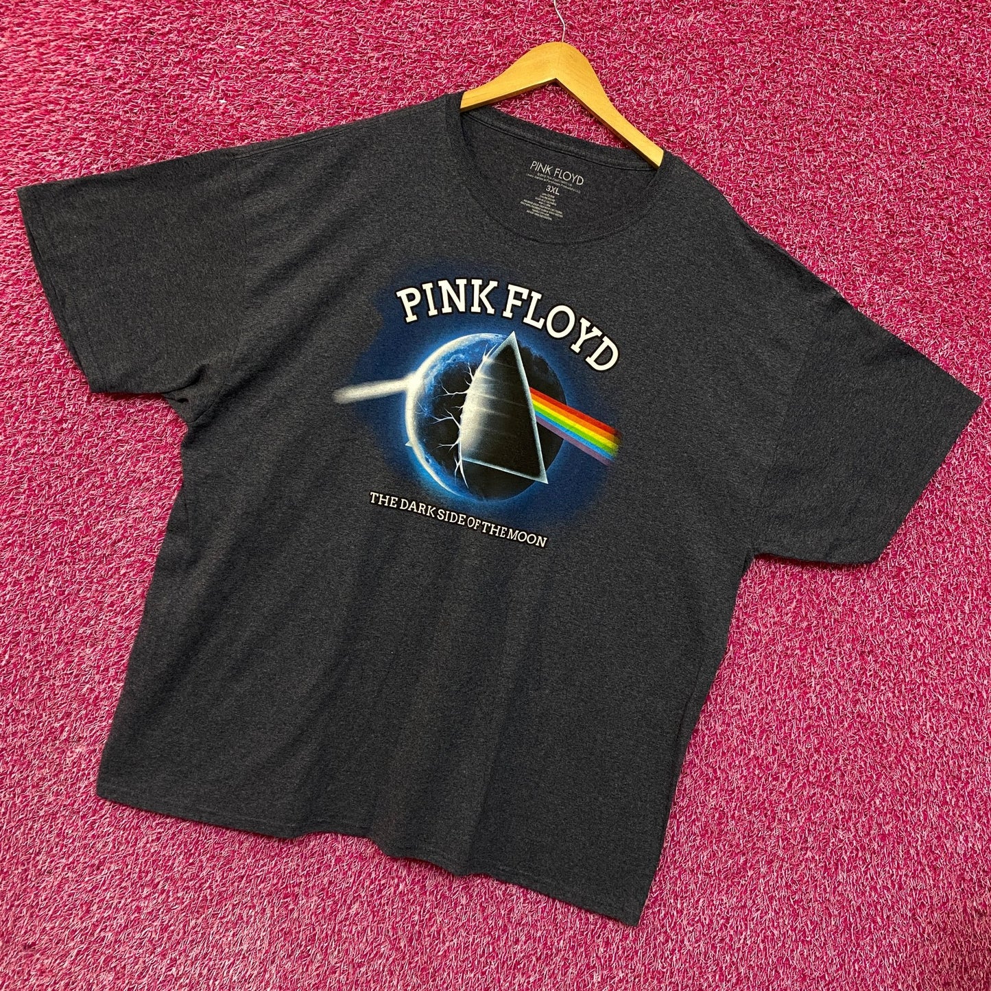 Pink Floyd the Dark Side of the Moon Psychedelic Rock Tee 3X