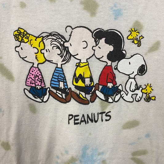 Peanuts Snoopy and the Gang Tie Dye T-Shirt 2XL
