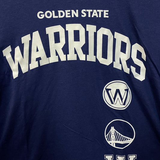Golden State Warriors NBA Apparel Graphic Logo T-Shirt Large