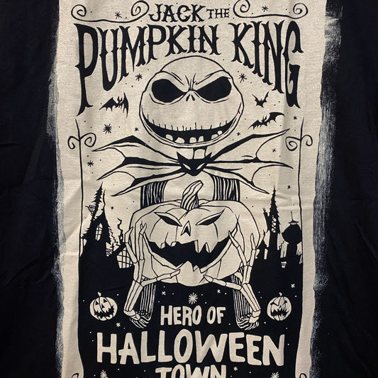 Jack The Pumpkin King Hero Of Halloween Town Nightmare Before Christmas Tee Small
