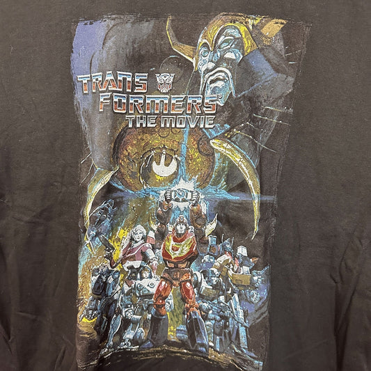 Transformers the Movie Classic Promo Film Poster Tee L