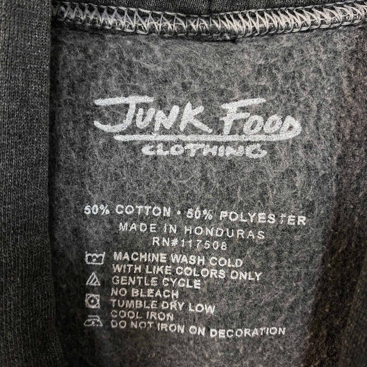 Junk Food Montana Treasure State Graphic Hoodie Sweatshirt Medium