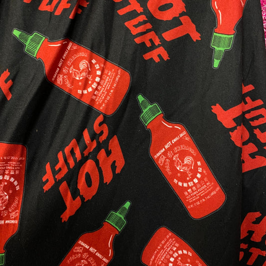 Sriracha Hot Sauce Hot Stuff Pajama Lounge Pants XXL