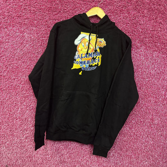 Iggy's Limited Edition Calamari Comeback State Black Hoodie Small