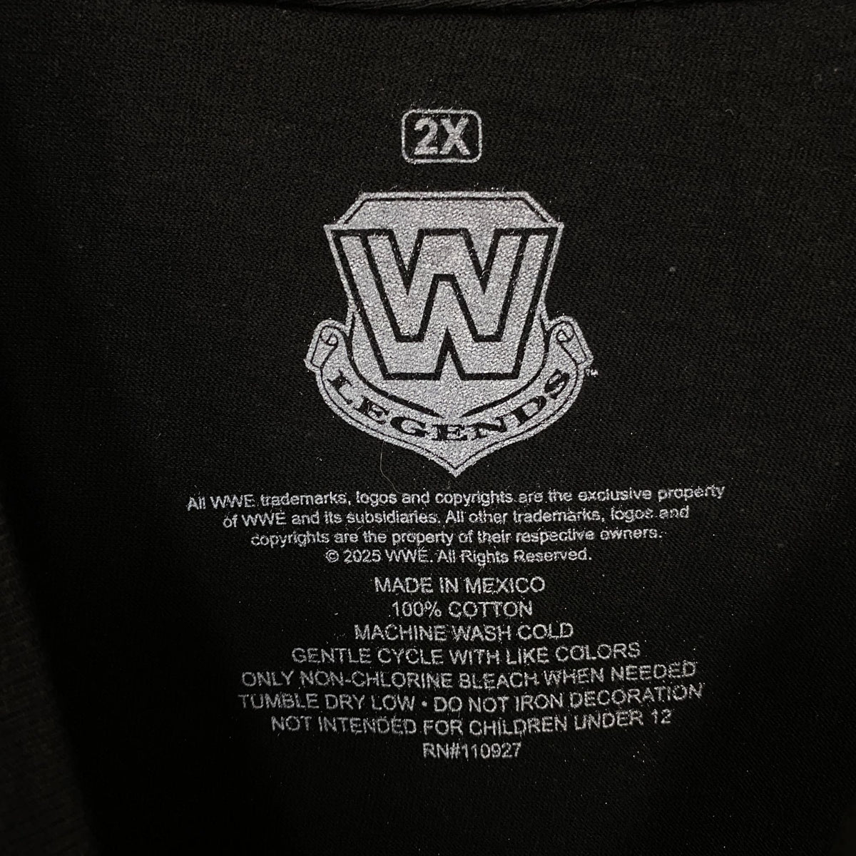 WWE Legends "Stone Cold" Steve Austin Graphic T-Shirt 2XL