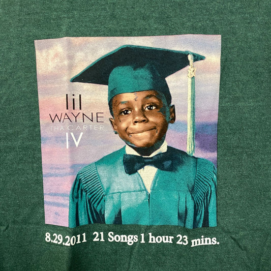 Lil Wayne Tha Carter IV Album T-Shirt Medium