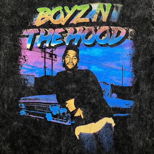 Boyz In The Hood Ice Cube Mineral Wash T-Shirt Extra Small