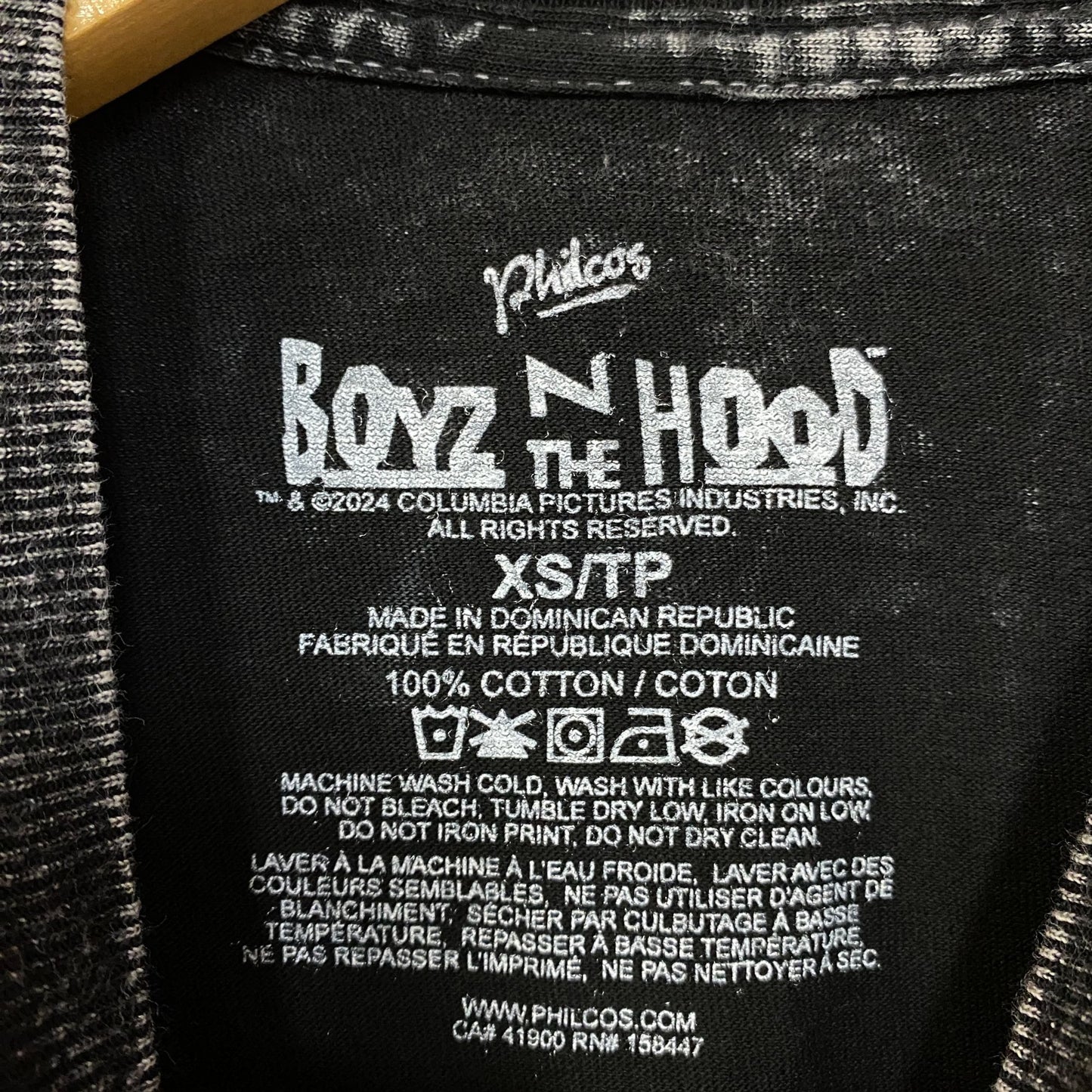 Boyz In The Hood Ice Cube Mineral Wash T-Shirt Extra Small