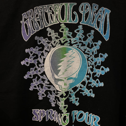 Grateful Dead Spring Tour Psychadelic Rock Crewneck sweater size Medium