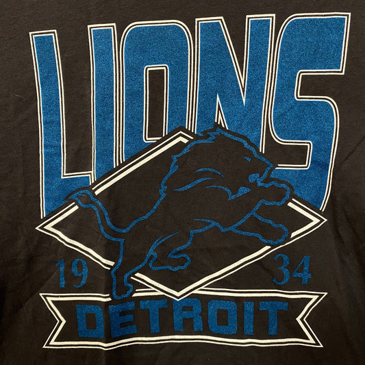 Junk Food Clothing Detroit Lions Chrome Flea Market Tee 2XL