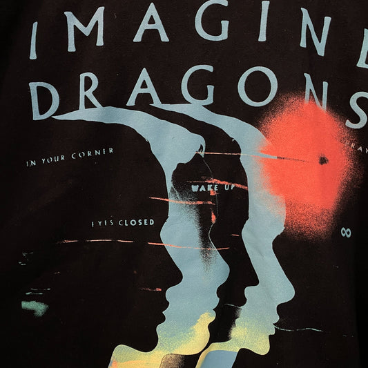 Imagine Dragons Loom World Tour 2024 Crewneck Sweatshirt Large