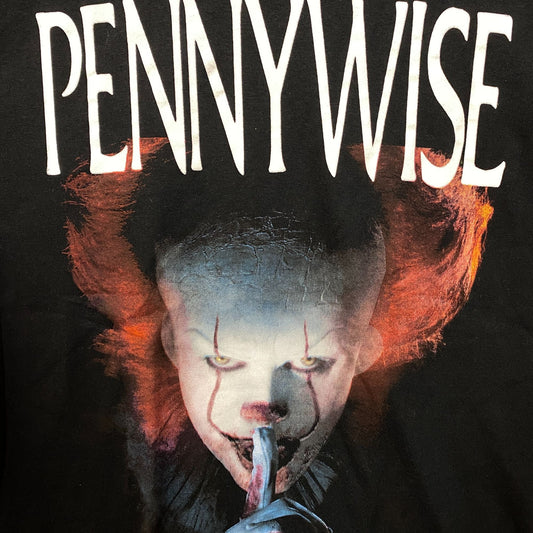 IT Pennywise The Dancing Clown Horror Movie T-Shirt Medium