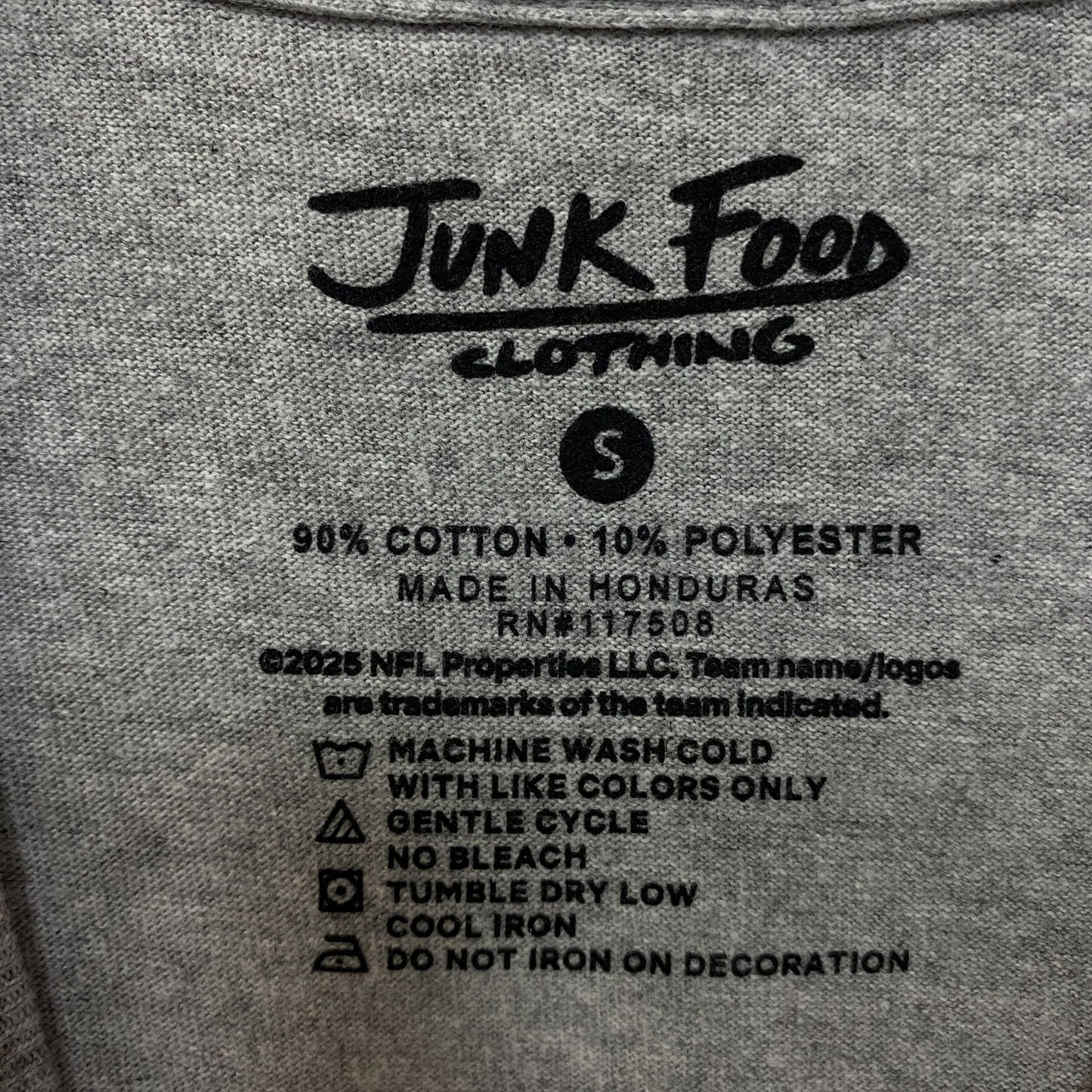 Junk Food Clothing NFL San Francisco 49ers Bootleg Flea Market Tee Small