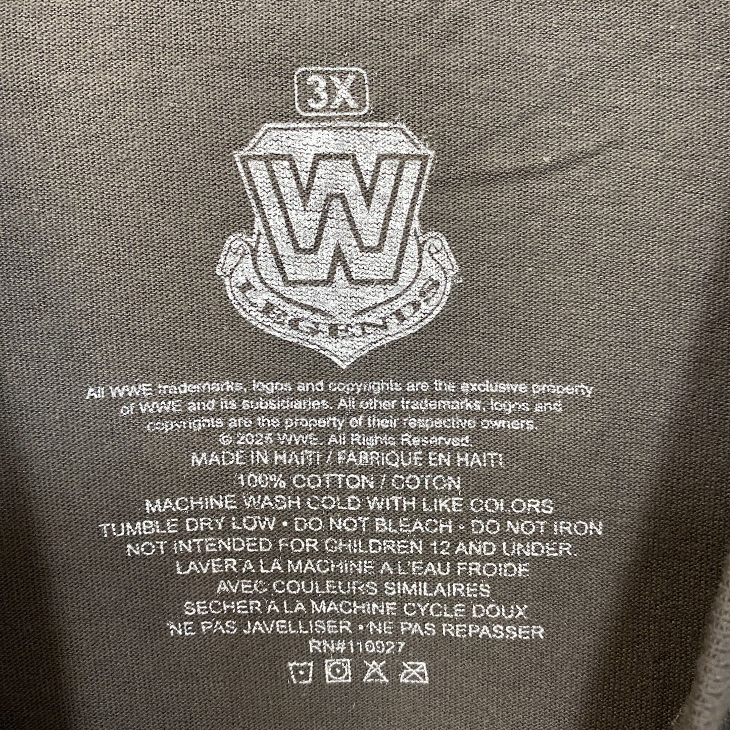 WWE Triple H King Of Kings Wrestling T-Shirt 3X