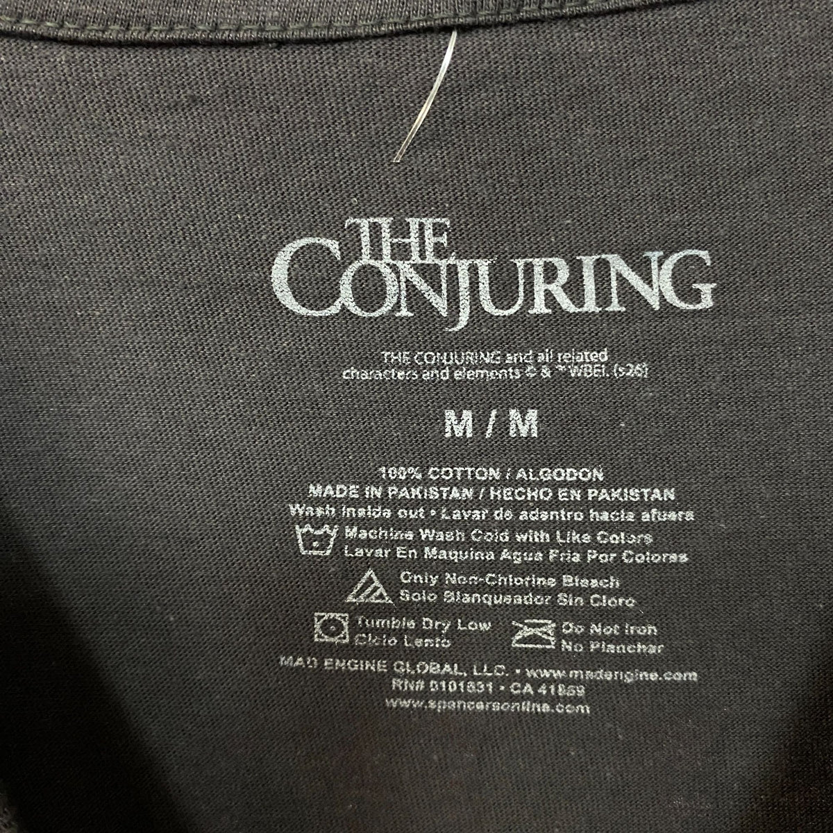 The Conjuring Annabelle Doll Graphic T-Shirt Medium